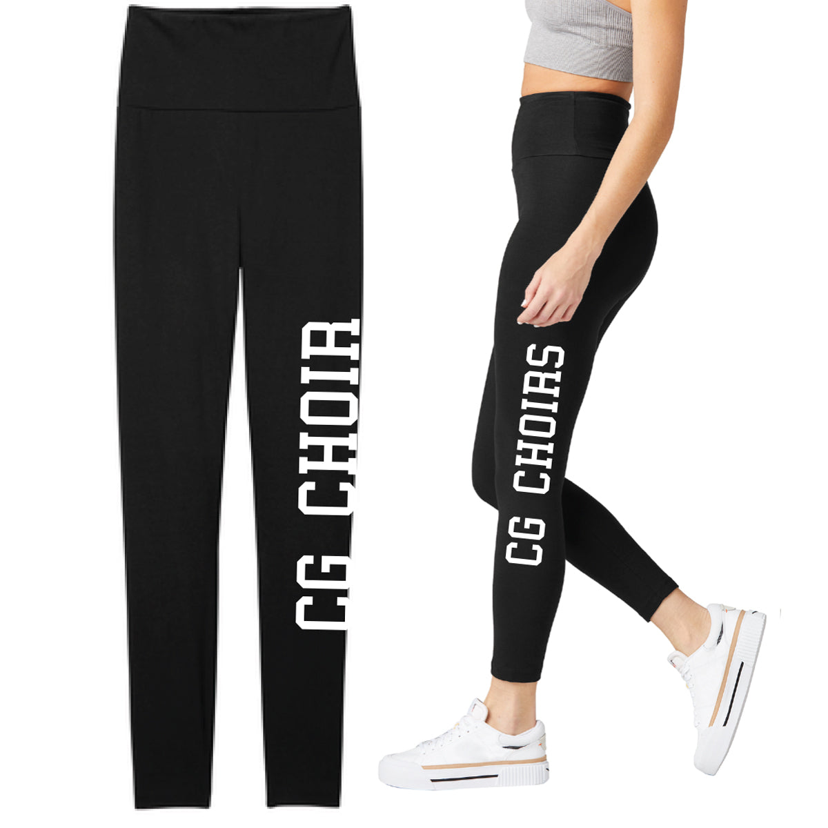 Center Grove Choir Black Leggings