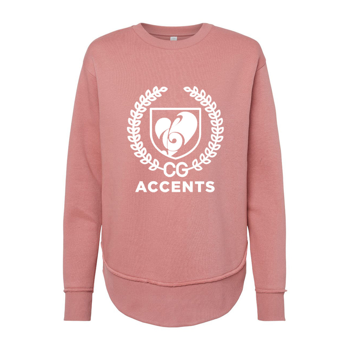 Accents Mauve Women's Crewneck