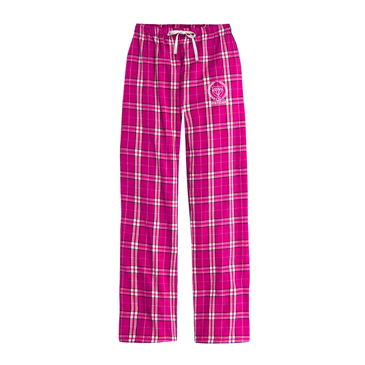 Debtones Women's Fuchsia Flannel Pants