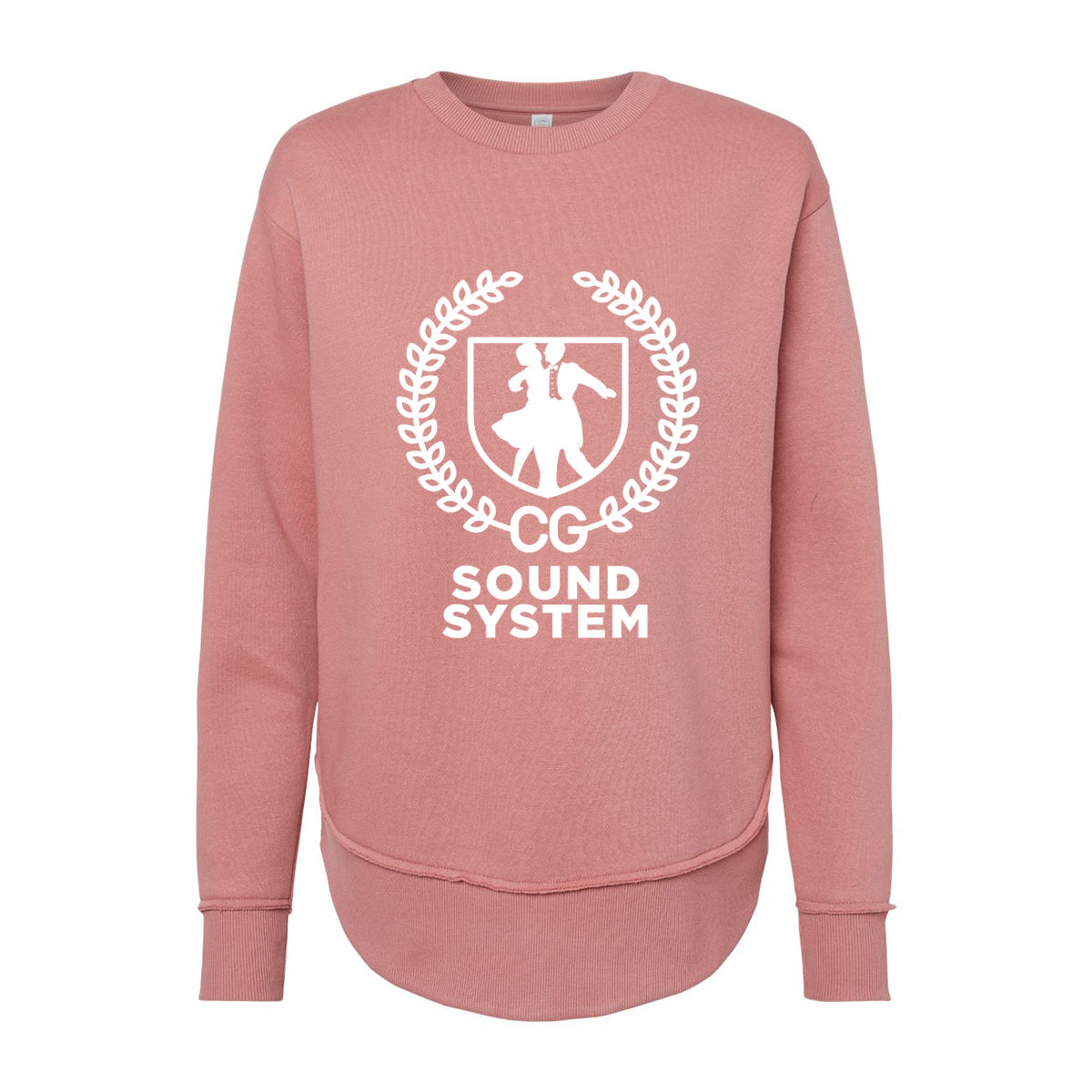 Sound System Mauve Women's Crewneck